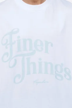 Pegador Tees|Kirk Oversized Tee White