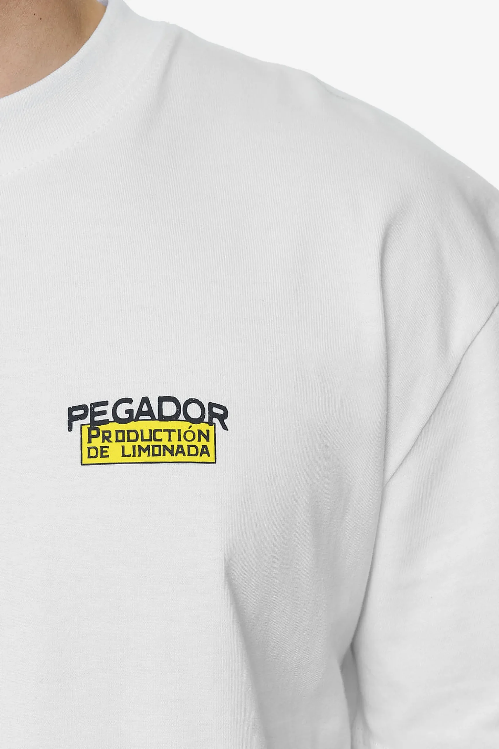 Pegador Tees|Kort Oversized Tee White