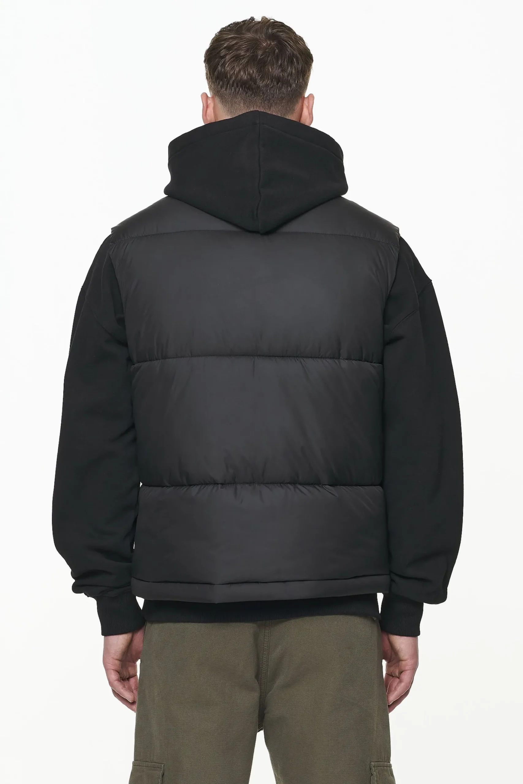 Pegador Vests|Landin Puffer Vest Black