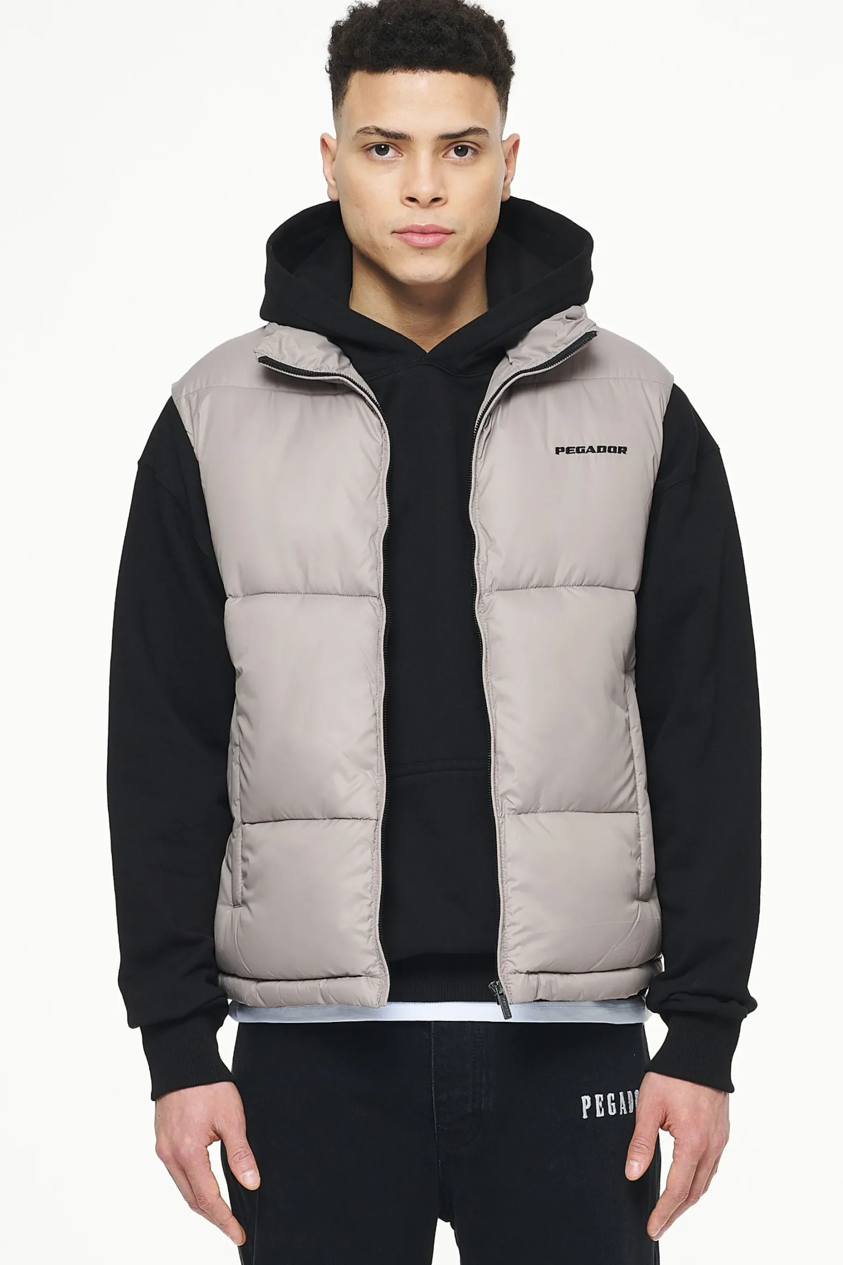 Pegador Vests|Landin Puffer Vest Nickle