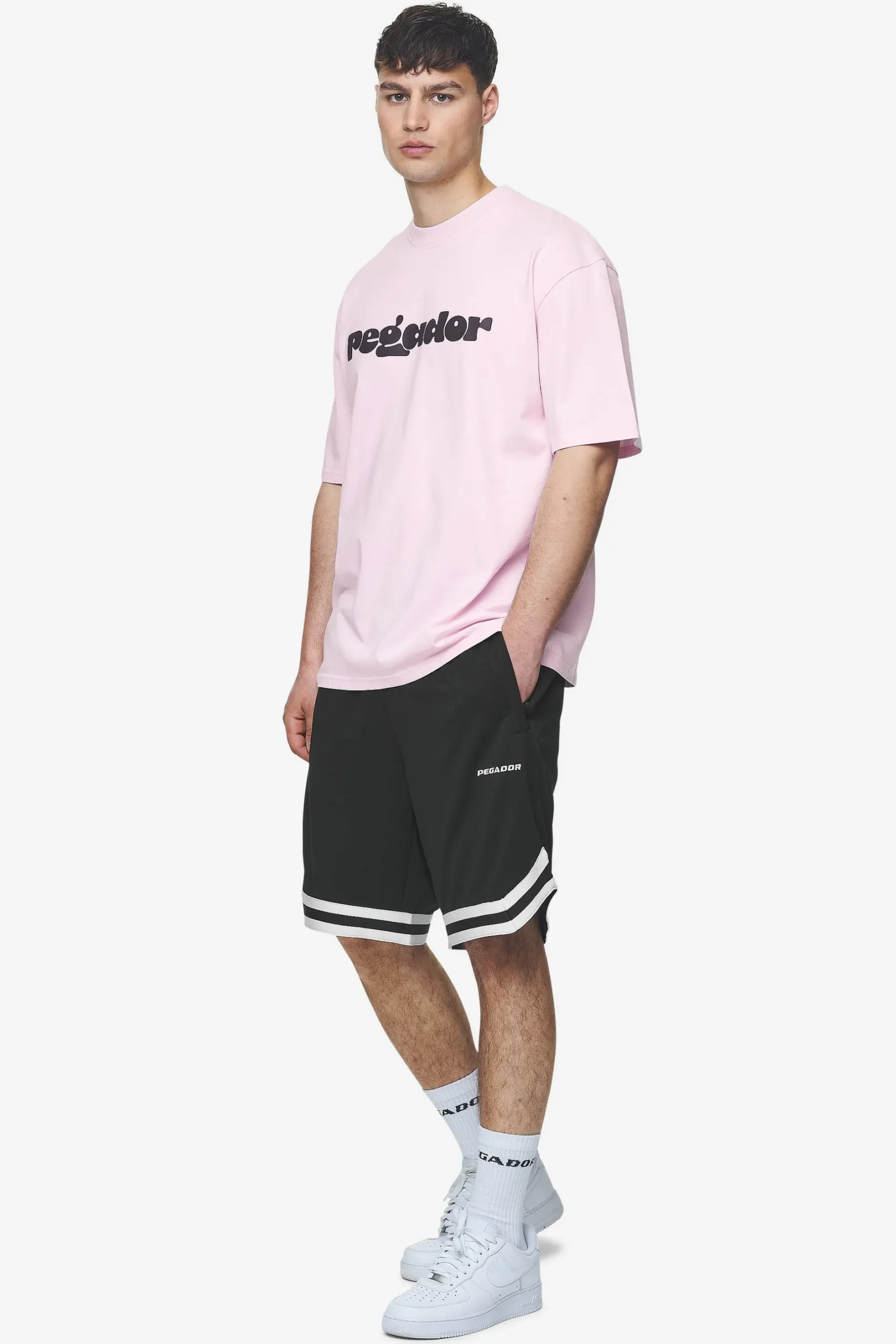 Pegador Shorts|Lansing Basketball Shorts Black