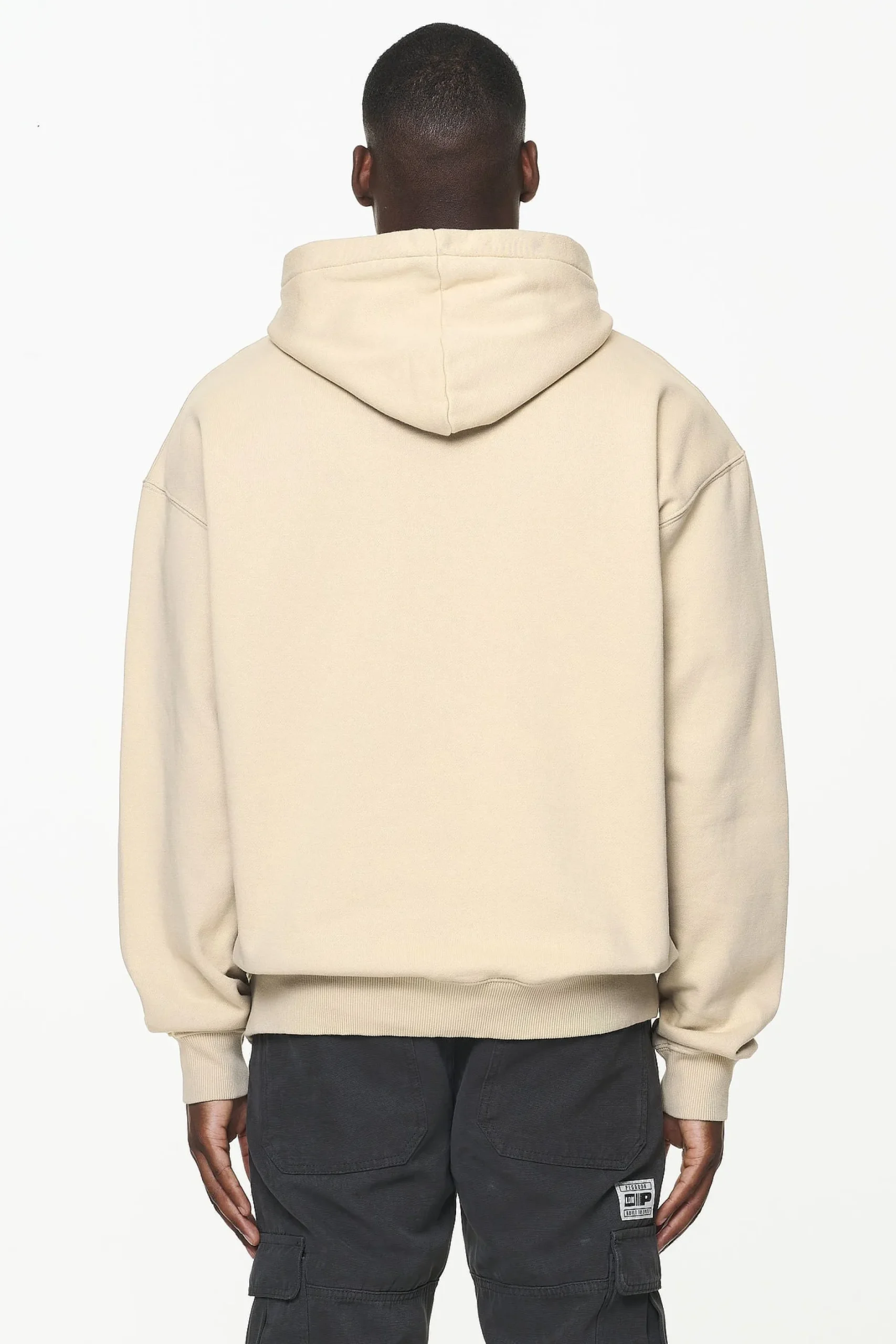Pegador Hoodies|Layton Oversized Hoodie Vintage Washed Kingdom Beige