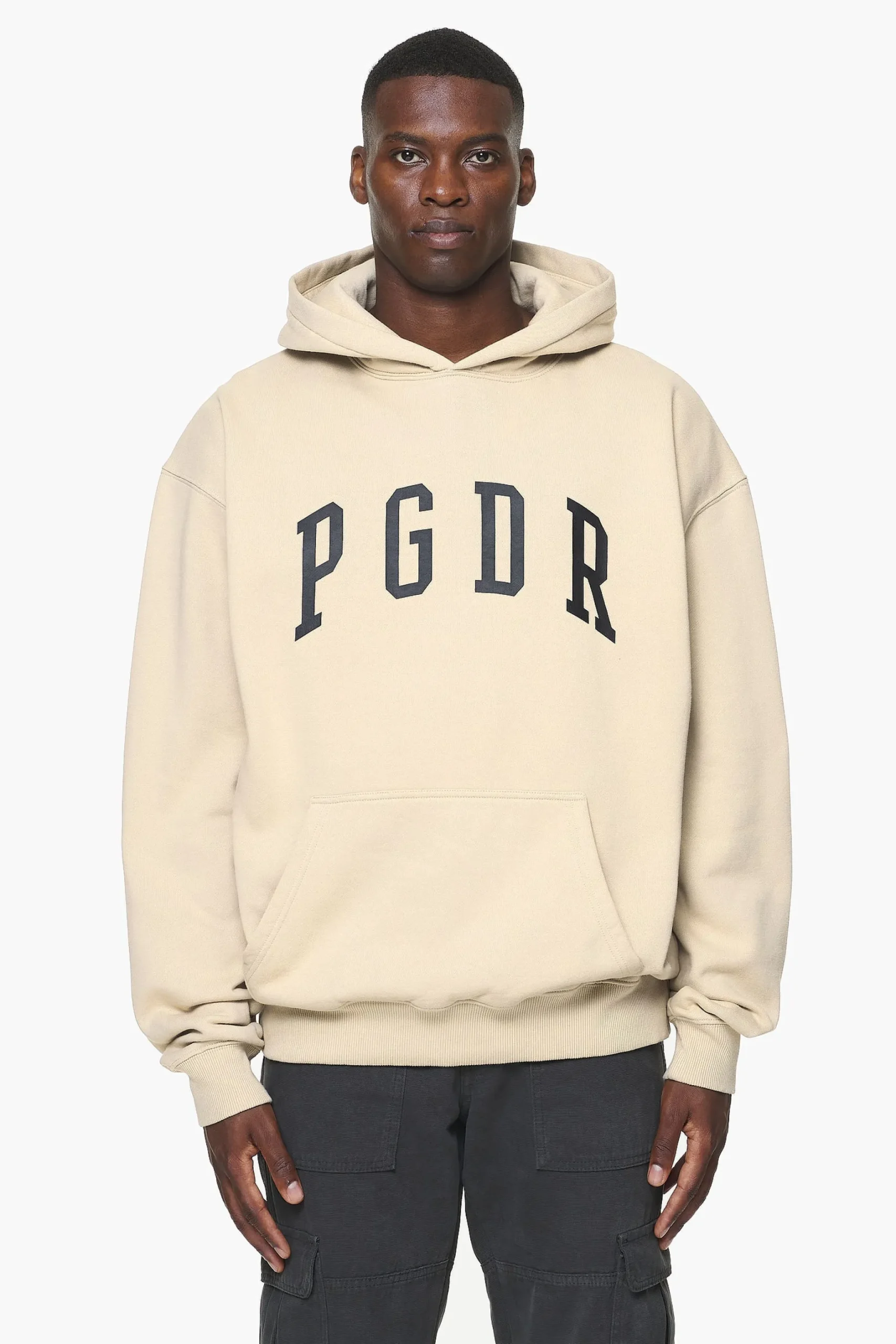 Pegador Hoodies|Layton Oversized Hoodie Vintage Washed Kingdom Beige