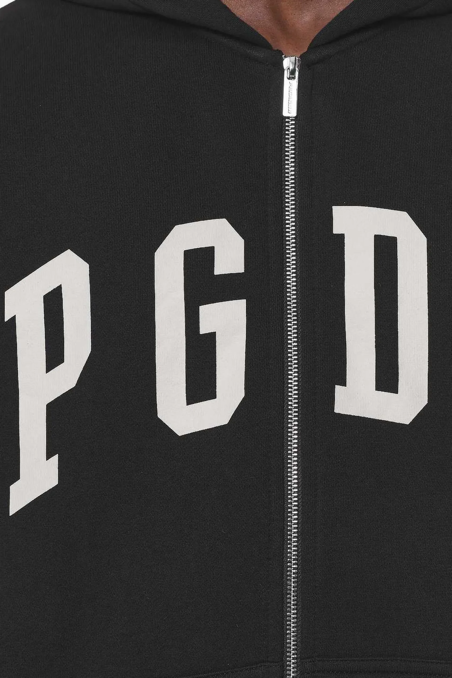 Pegador Hoodies|Zip Hoodies|Layton Oversized Sweat Jacket Black