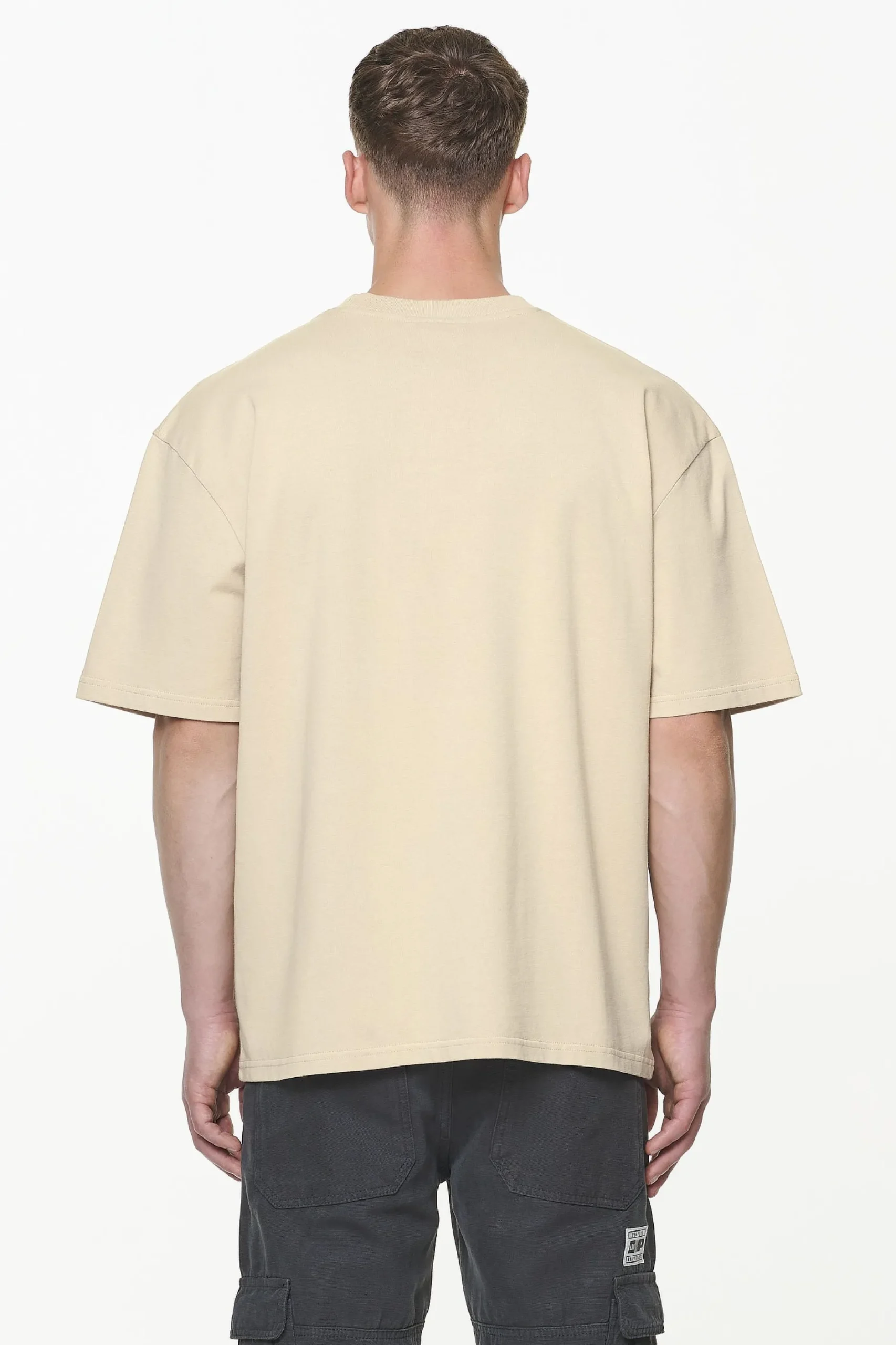 Pegador Tees|Layton Oversized Tee Vintage Washed Kingdom Beige
