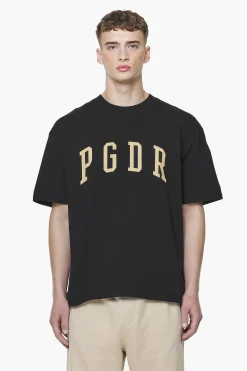 Pegador Tees|Layton Oversized Tee Vintage Washed Onyx Black