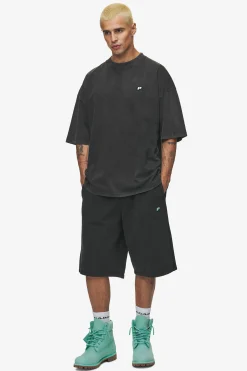 Pegador Shorts|Leono Overknee Heavy Sweat Shorts Gum Vintage black