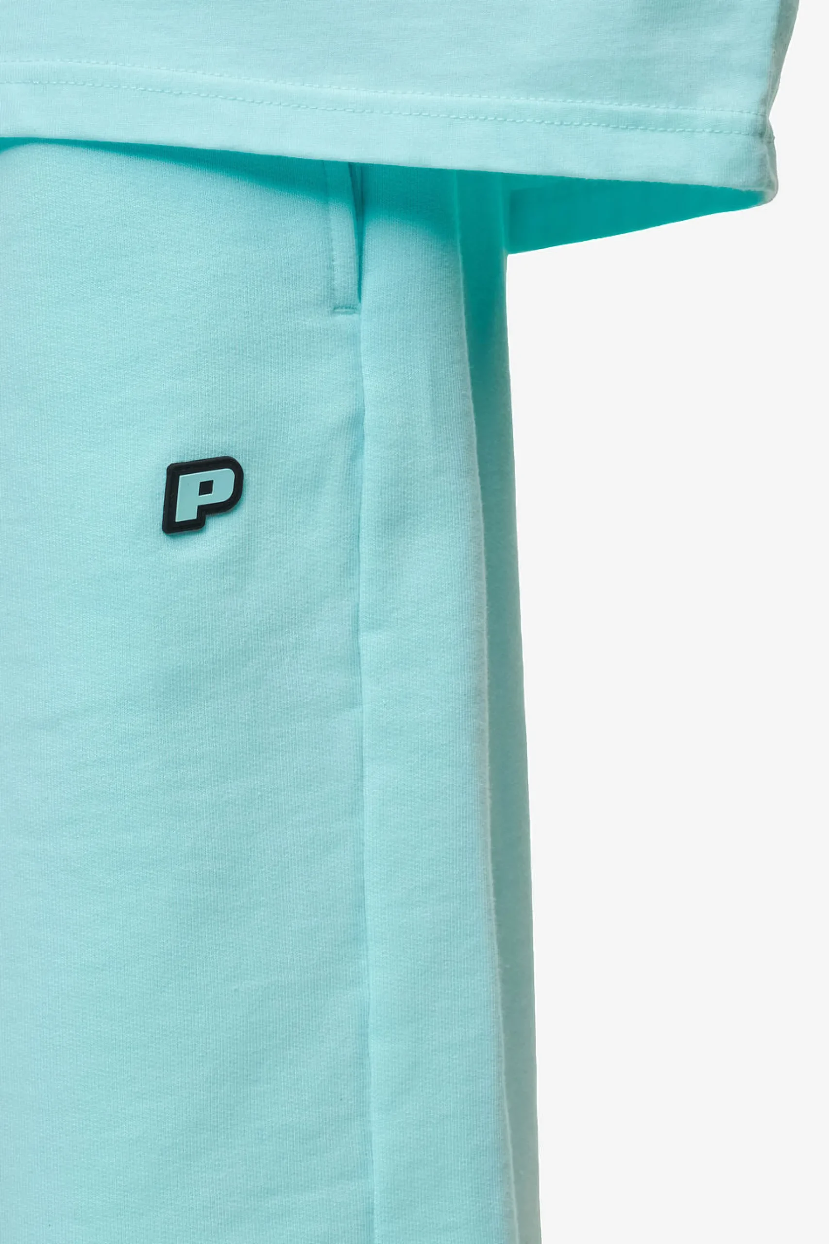 Pegador Shorts|Leono Overknee Heavy Sweat Shorts Gum Washed sky blue