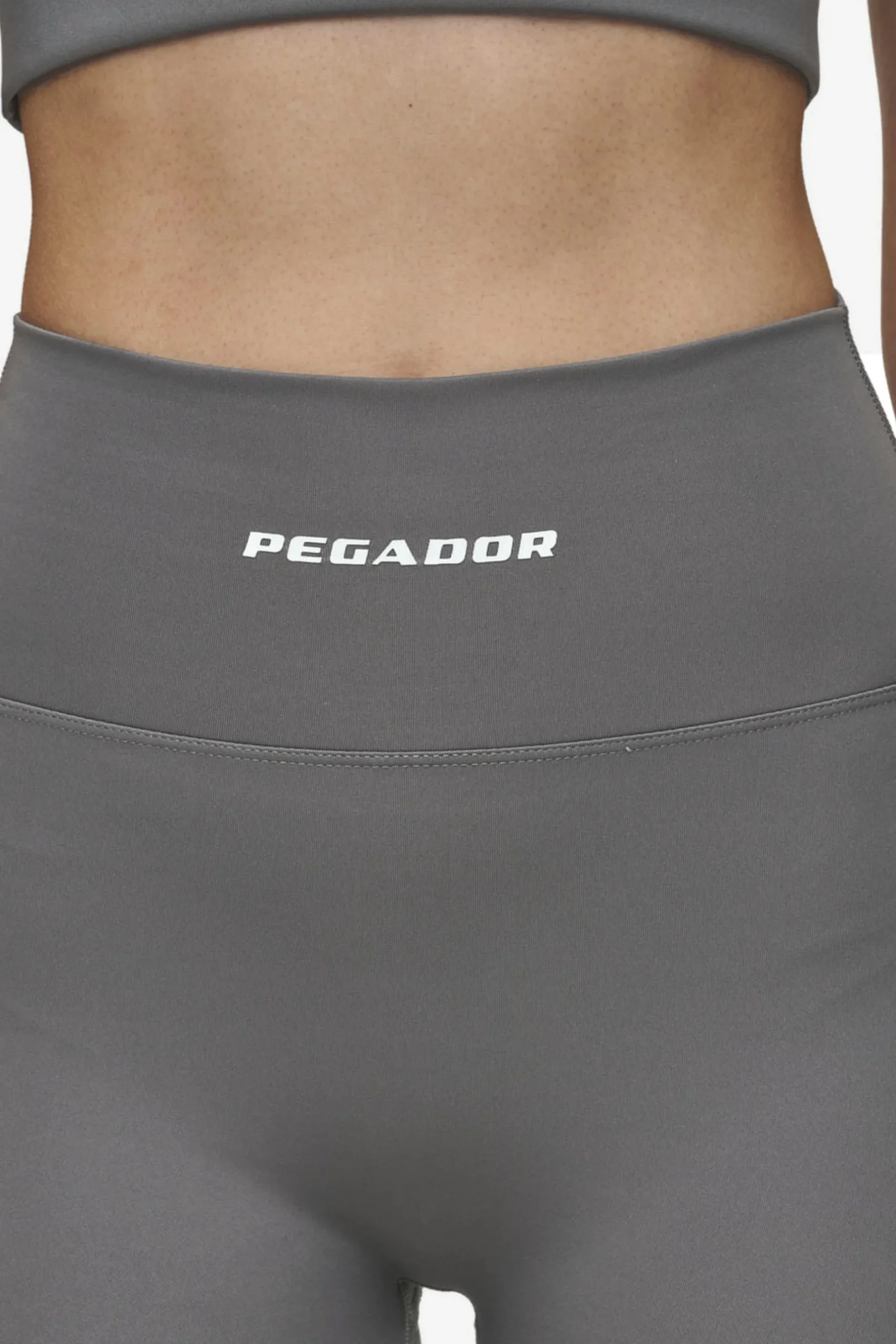 Pegador Leggings|Leya Leggings Deep Grey White