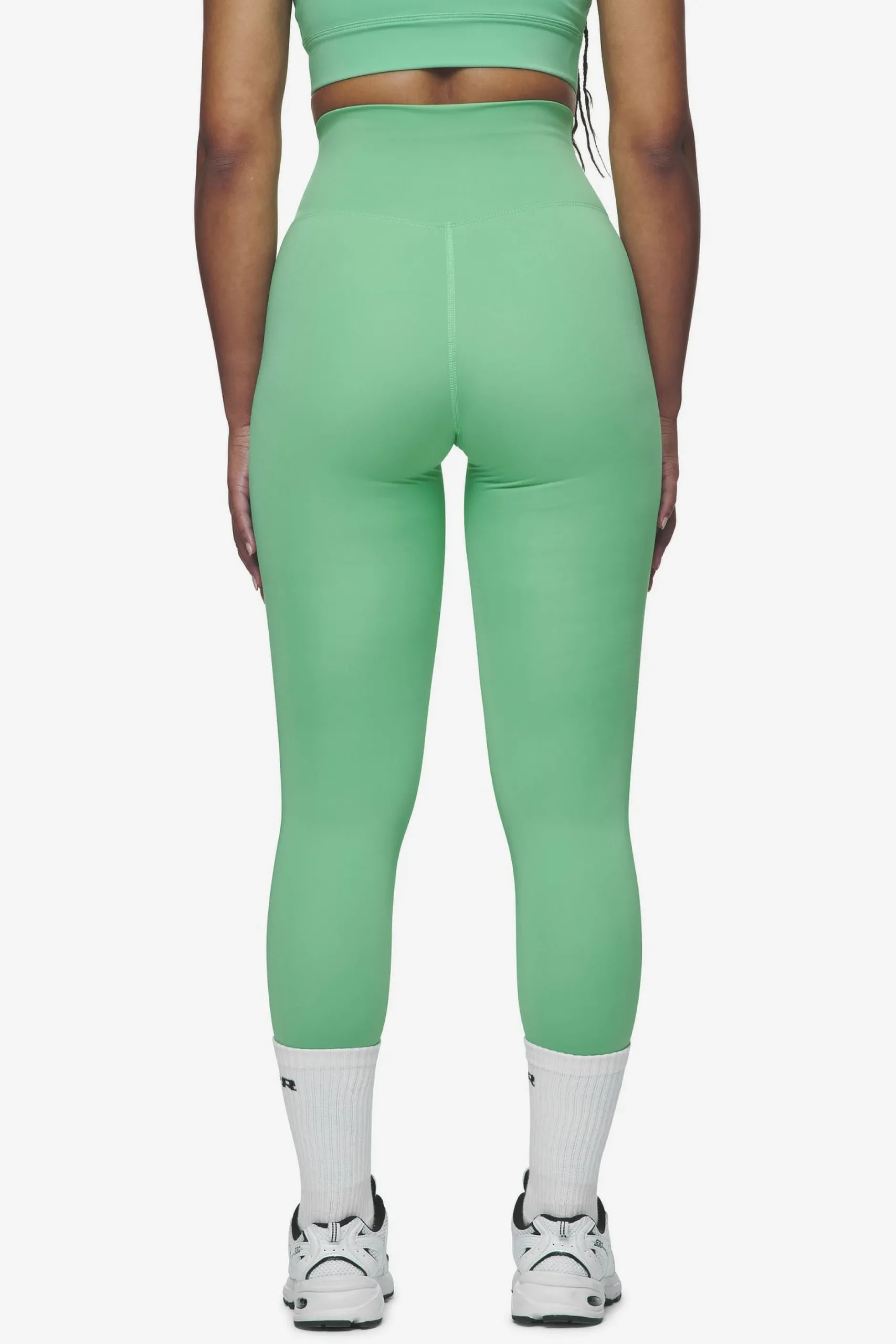 Pegador Leggings|Leya Leggings White Peppermint green