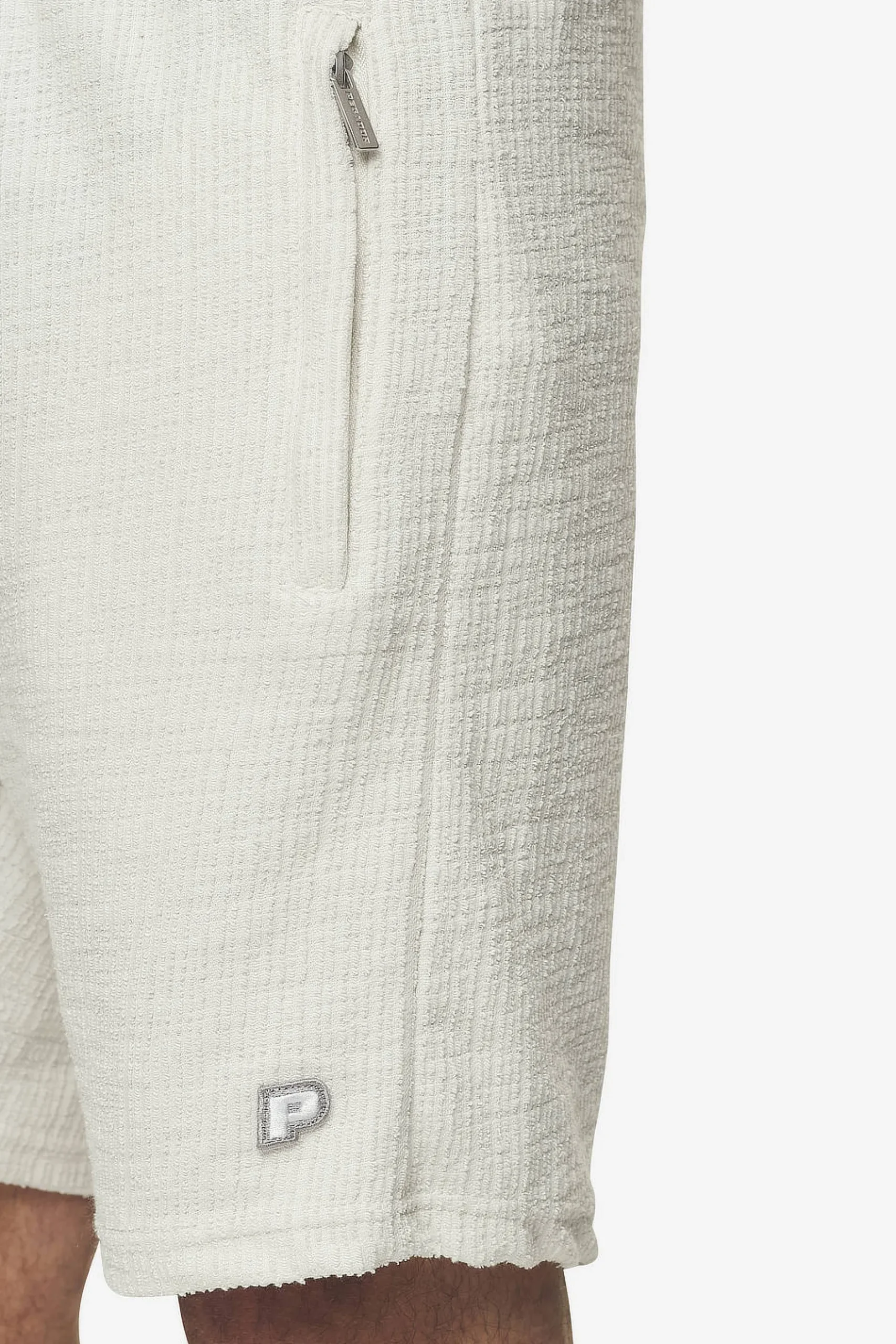 Pegador Shorts|Libco Structured Knit Shorts Salty cream
