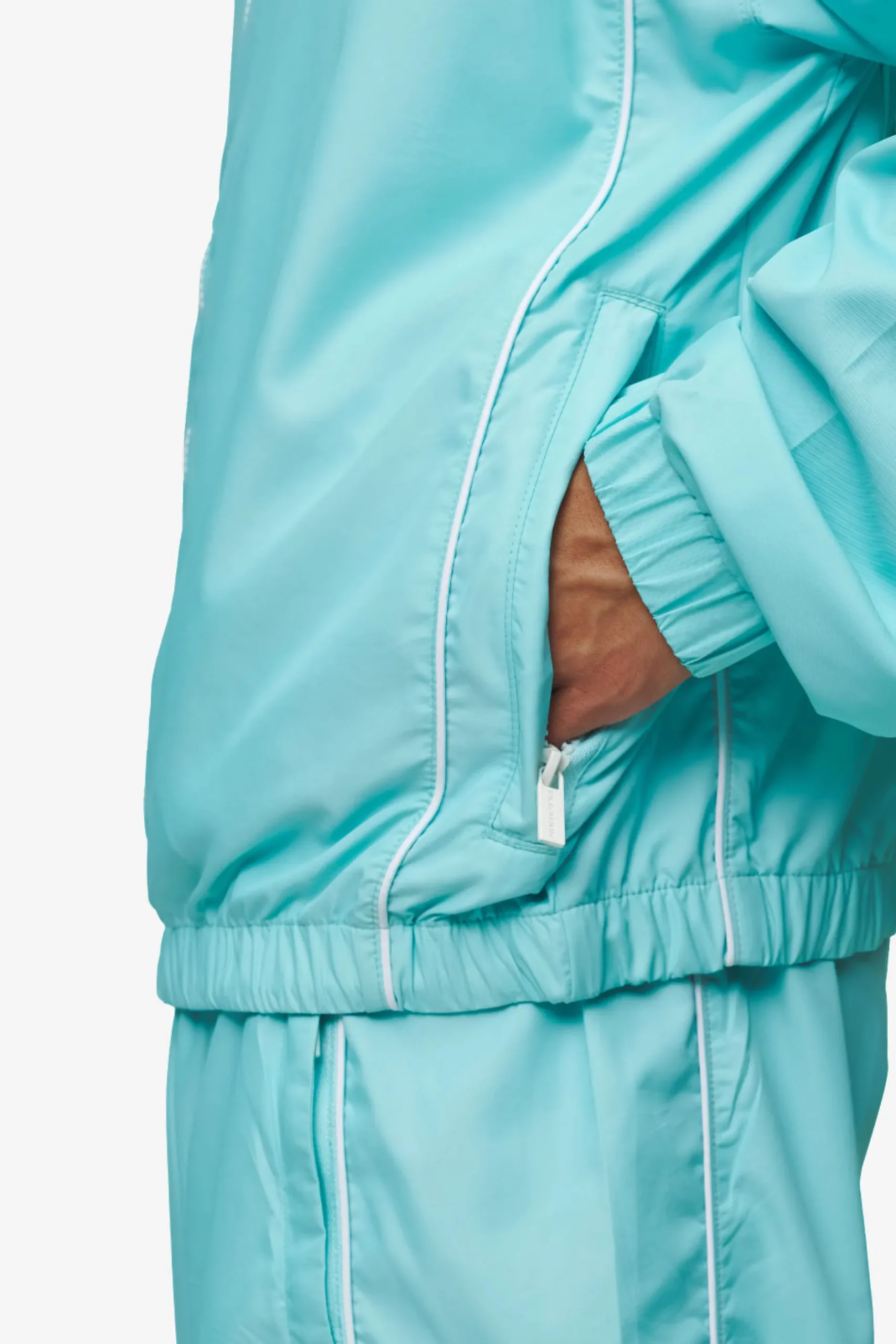 Pegador Track Jackets|Lincoln Boxy Track Jacket Sky Blue