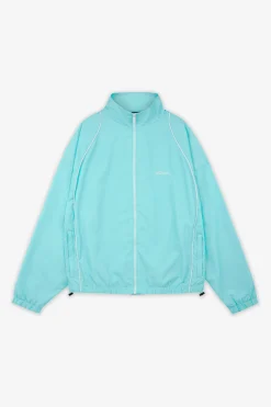 Pegador Track Jackets|Lincoln Boxy Track Jacket Sky Blue