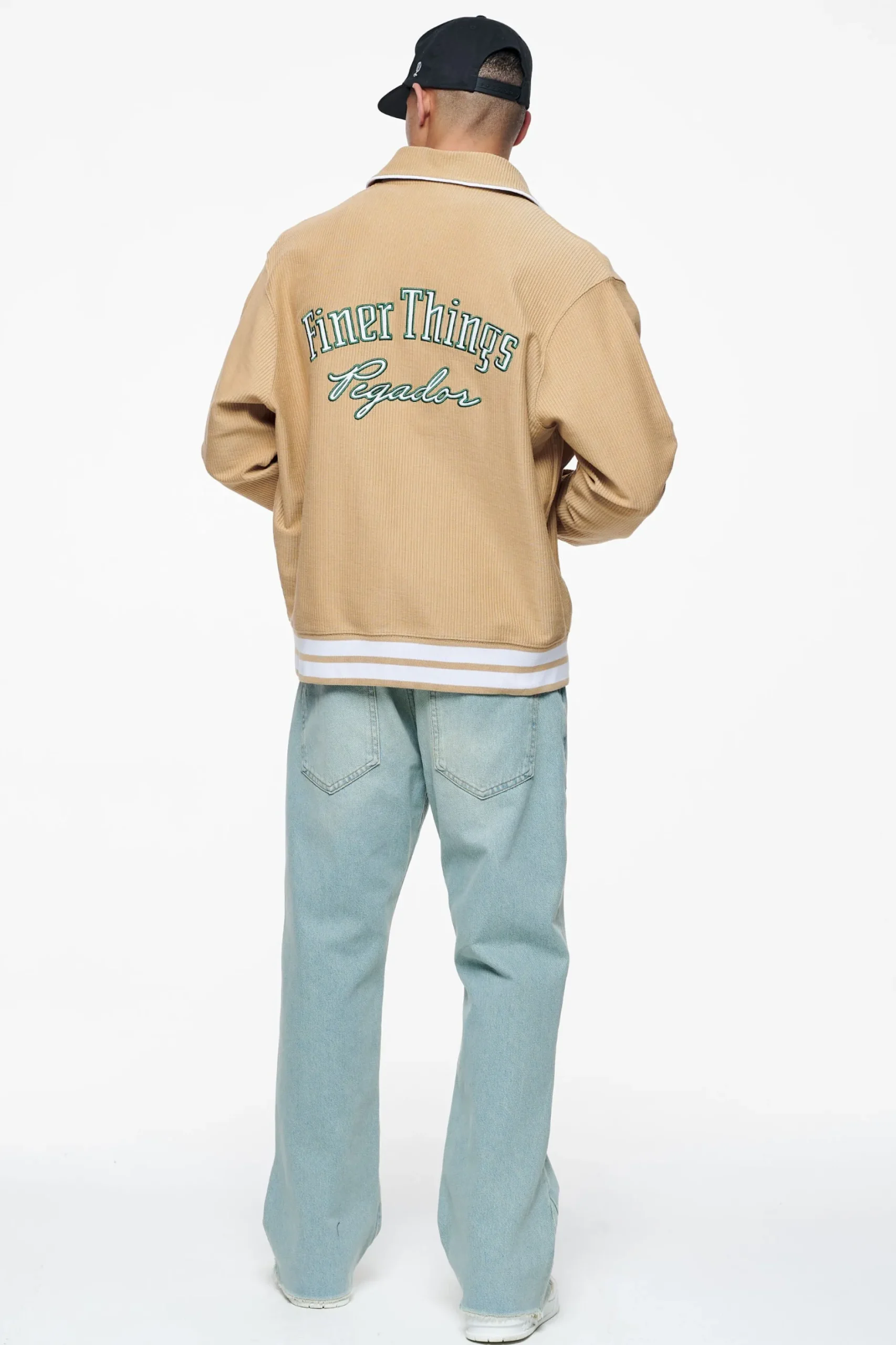 Pegador Jackets|Livery Oversized Cord Jacket Espresso