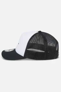 Pegador Caps & Hats|Logo Baseball Trucker Cap White Black