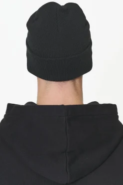 Pegador Beanies|Logo Beanie Black White