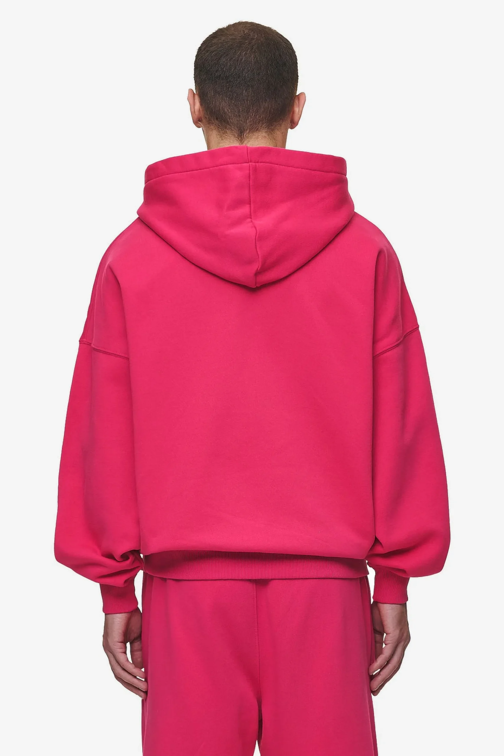Pegador Hoodies|Logo Boxy Hoodie Washed Virtual Pink