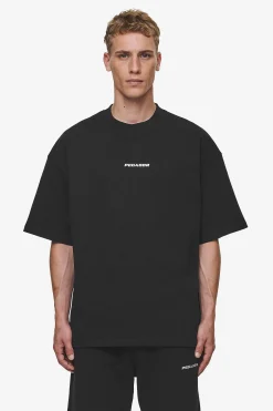 Pegador Tees|Logo Boxy Tee Washed Black