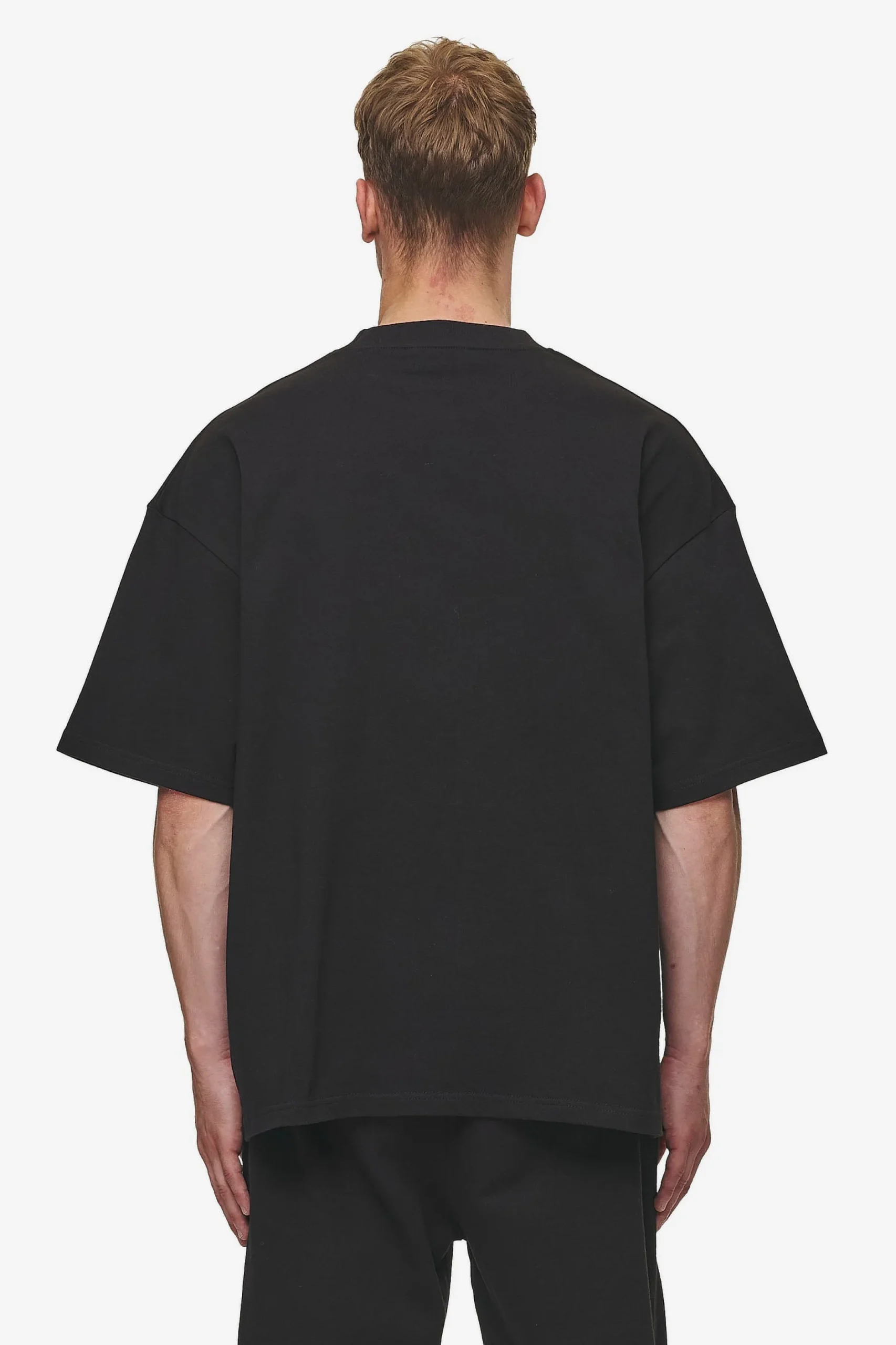 Pegador Tees|Logo Boxy Tee Washed Black