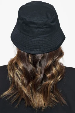 Pegador Caps & Hats|Logo Cotton Twill Bucket Hat Black