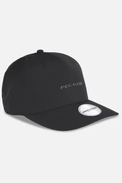 Pegador Caps & Hats|Logo Crushed Nylon Cap Black