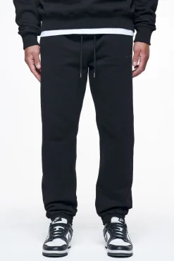 Pegador Pants & Joggers|Logo Heavy Sweat Jogger Gum Black