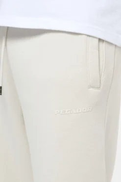 Pegador Pants & Joggers|Logo Heavy Sweat Jogger Gum Vintage washed angels cream