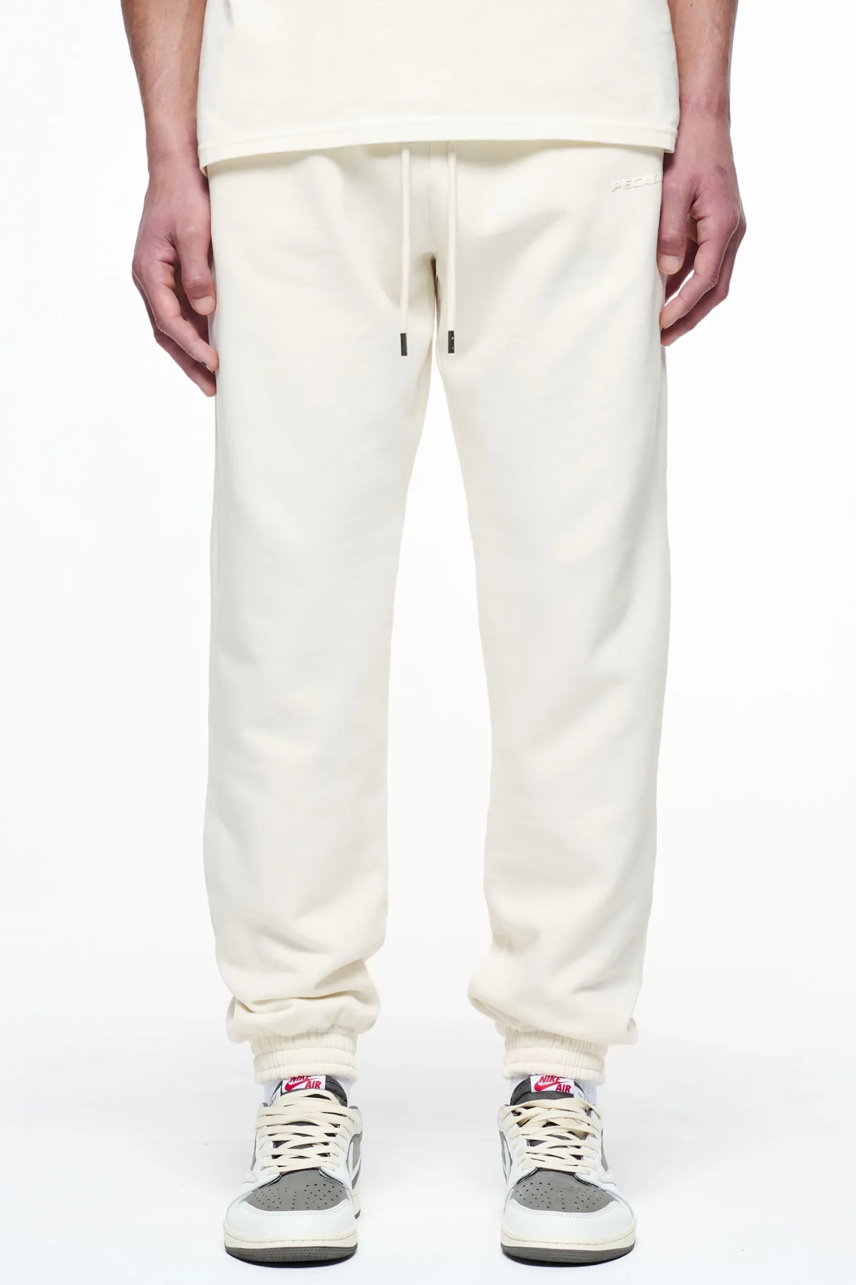 Pegador Pants & Joggers|Logo Heavy Sweat Jogger Gum Vintage washed unbleached