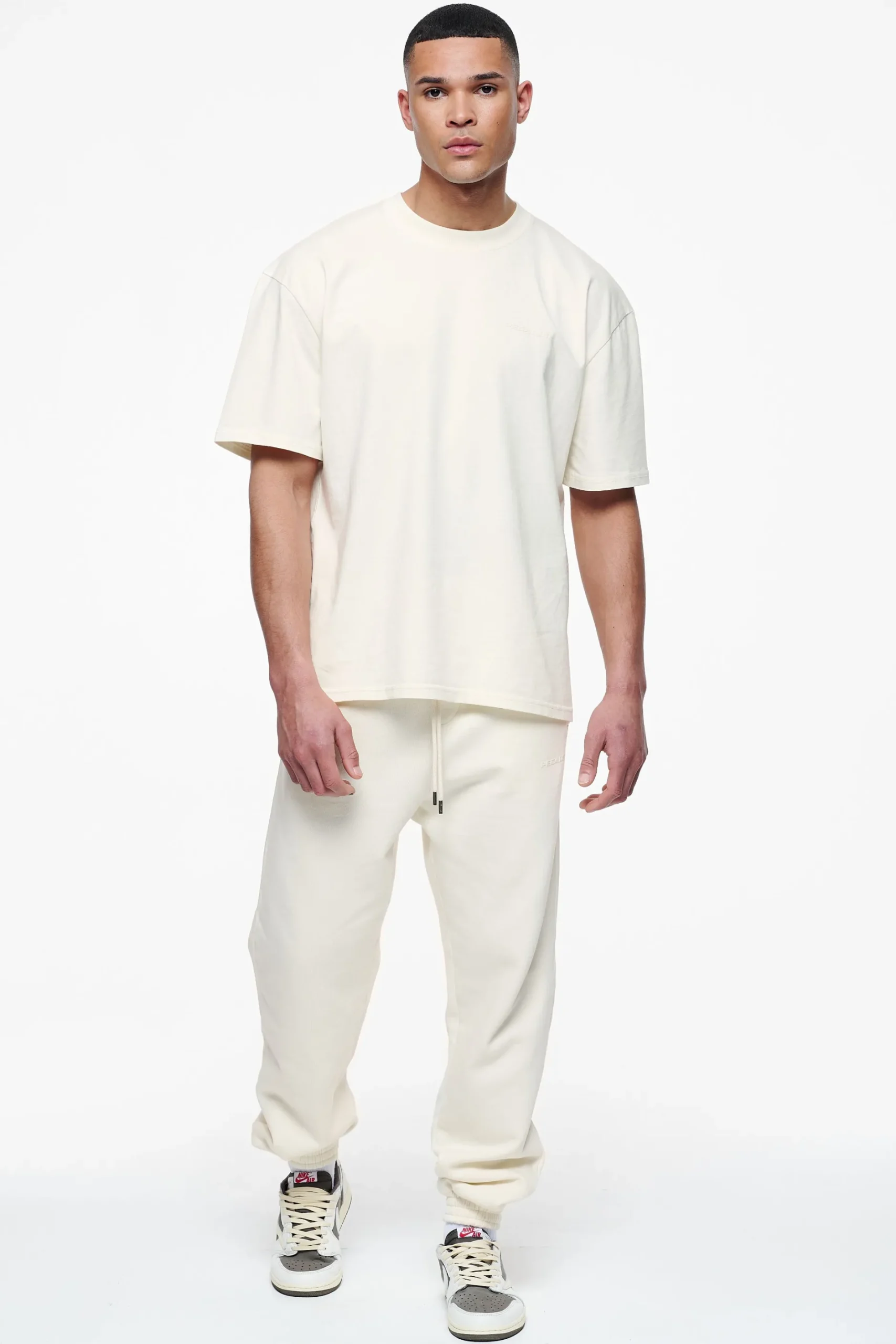 Pegador Pants & Joggers|Logo Heavy Sweat Jogger Gum Vintage washed unbleached