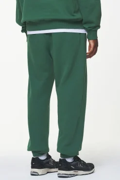 Pegador Pants & Joggers|Logo Heavy Sweat Jogger Vintage washed british green