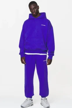 Pegador Pants & Joggers|Logo Heavy Sweat Jogger Gum Washed endless blue