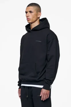 Pegador Hoodies|Logo Oversized Hoodie Gum Black