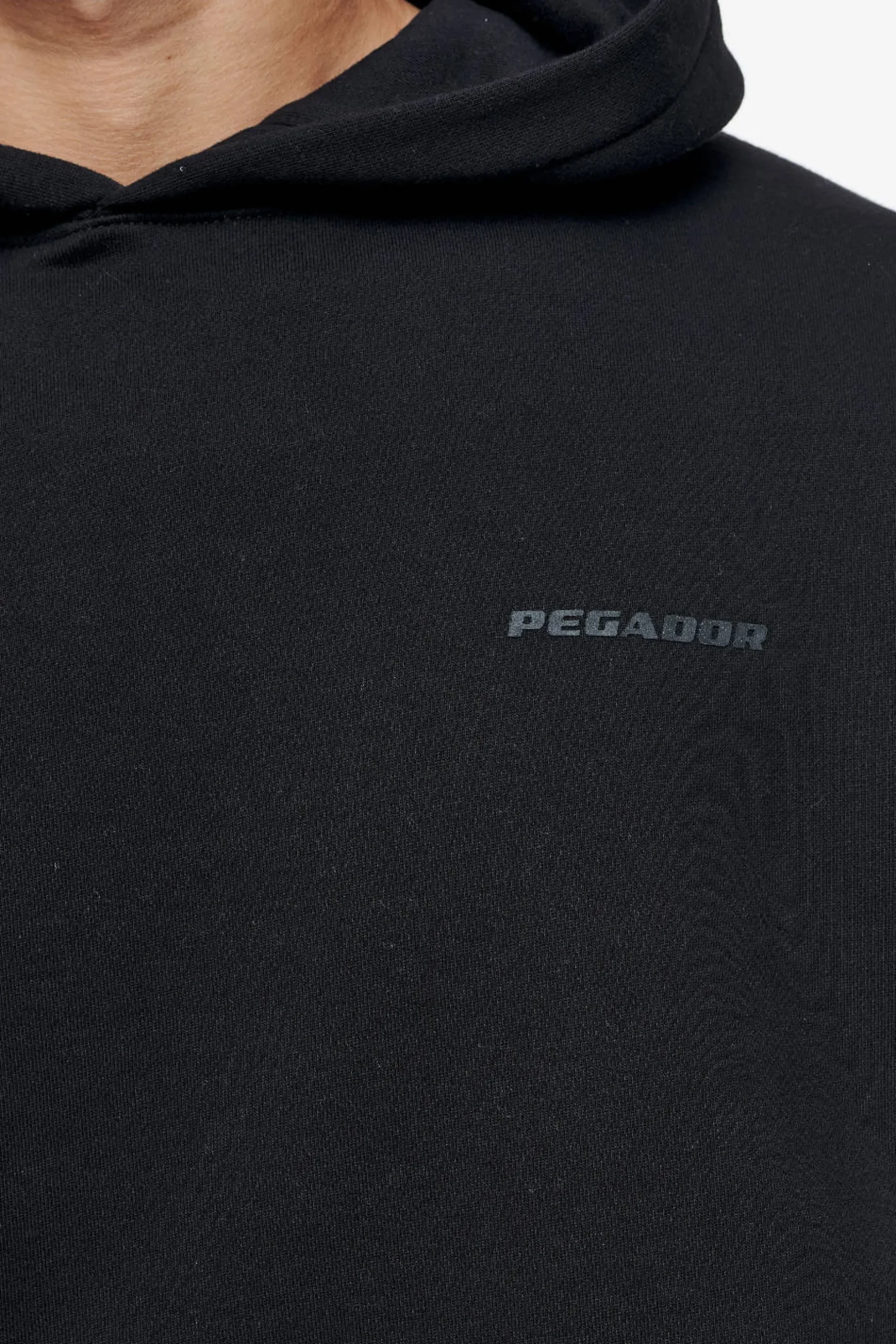 Pegador Hoodies|Logo Oversized Hoodie Gum Black