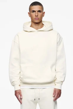 Pegador Hoodies|Logo Oversized Hoodie Gum Vintage washed unbleached