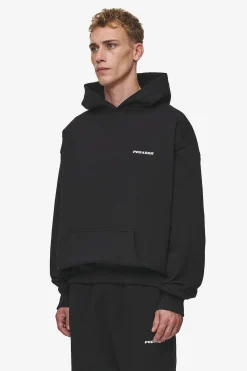 Pegador Hoodies|Logo Oversized Hoodie Washed Black