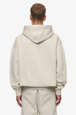 Pegador Hoodies|Logo Oversized Hoodie Washed Light Beige