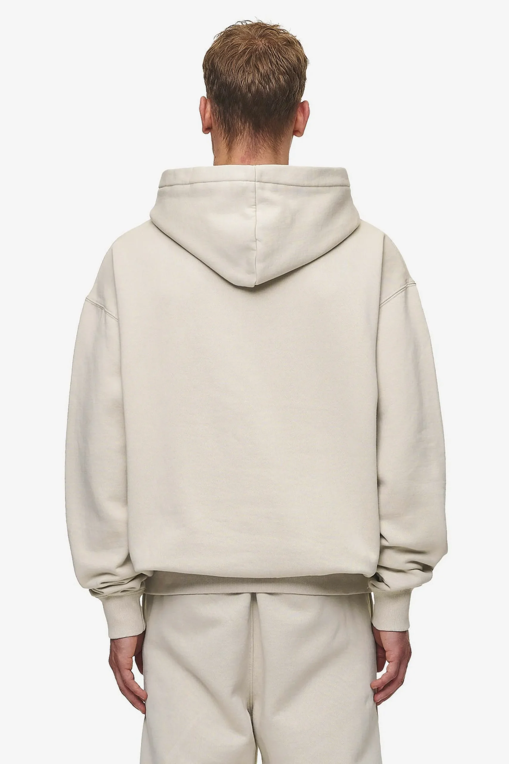 Pegador Hoodies|Logo Oversized Hoodie Washed Light Beige