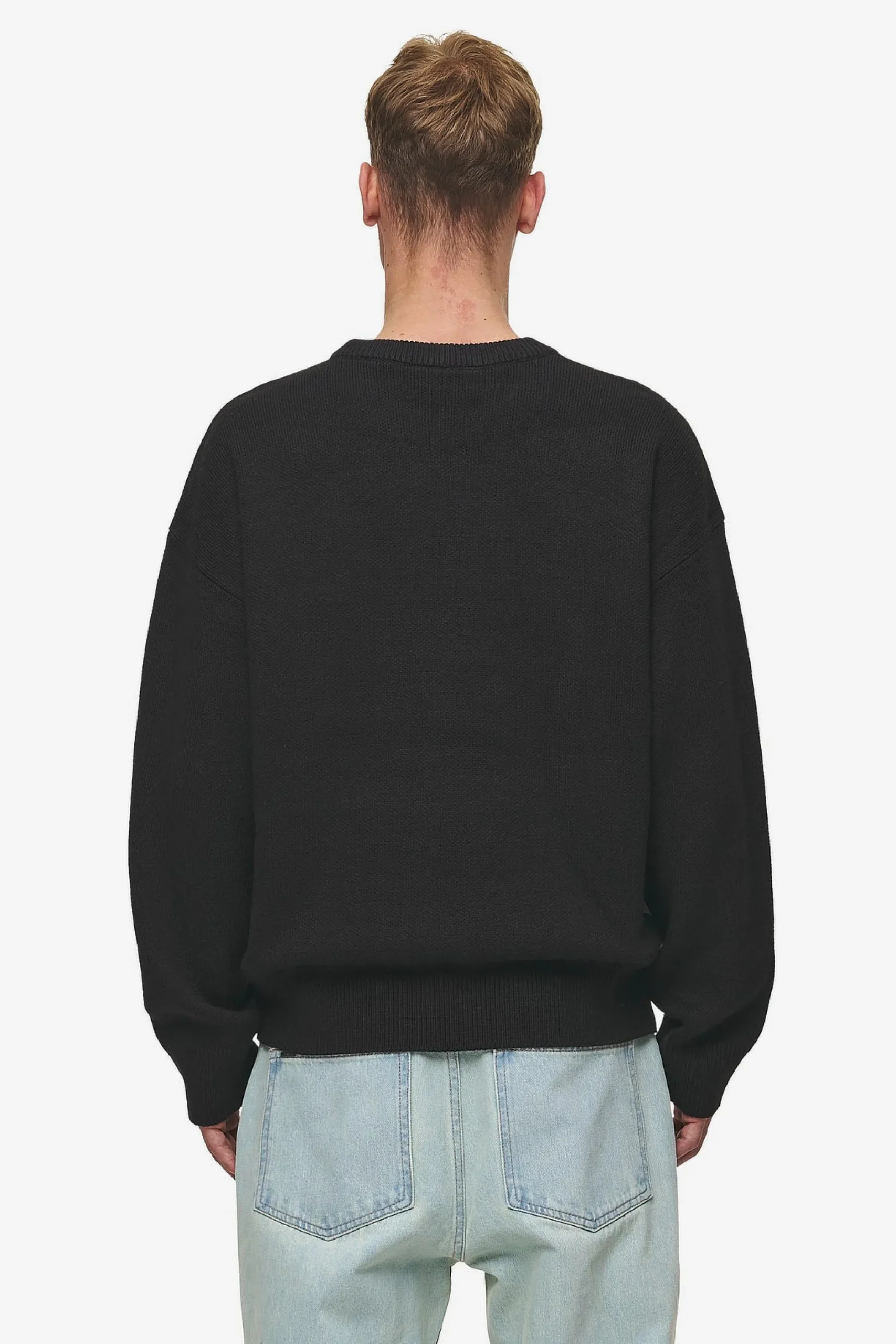 Pegador Sweaters|Knitwear|Logo Oversized Knit Sweater Black