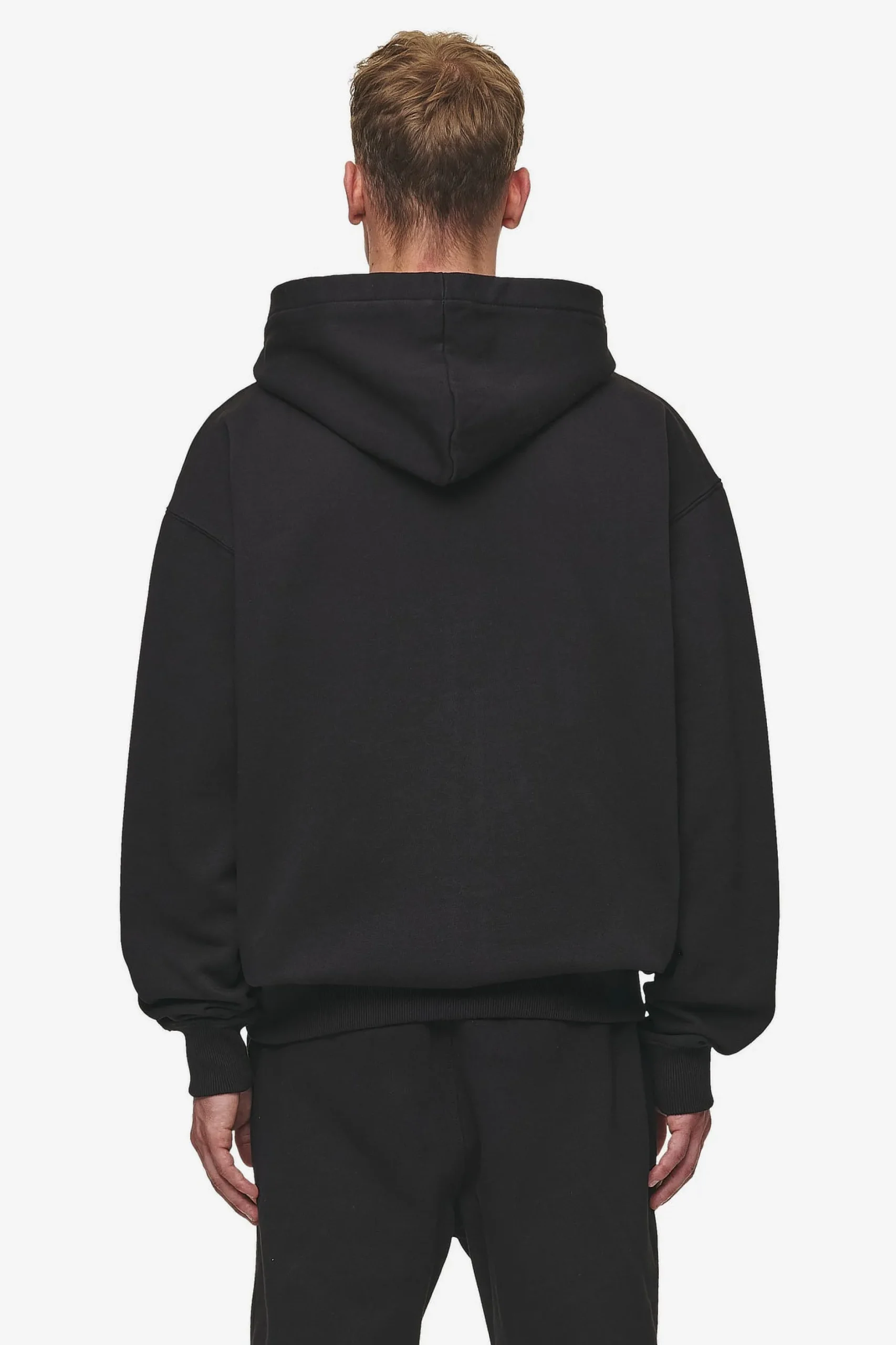 Pegador Hoodies|Zip Hoodies|Logo Oversized Sweat Jacket Washed Black