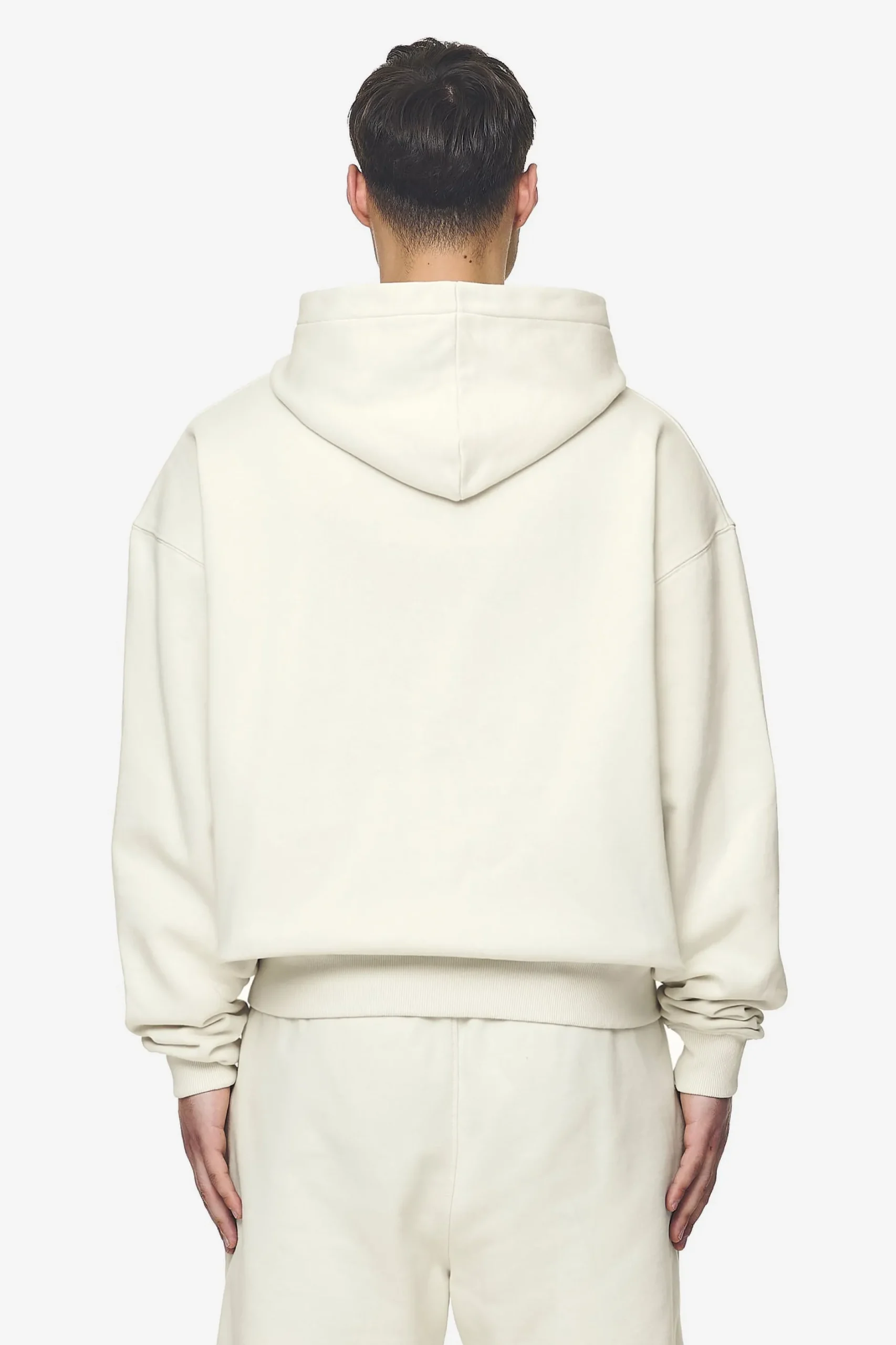 Pegador Hoodies|Zip Hoodies|Logo Oversized Sweat Jacket Black Gum Washed salty cream