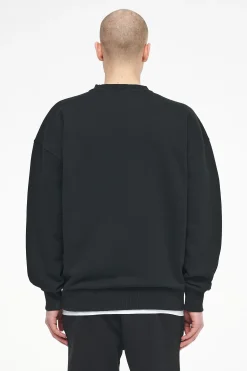 Pegador Sweaters|Logo Oversized Sweater Gum Vintage washed black ink