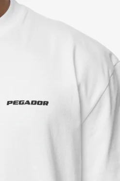 Pegador Tees|Logo Oversized Tee Black Gum White