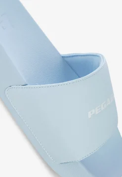 Pegador Slides|Slides|Logo Slide White Baby blue