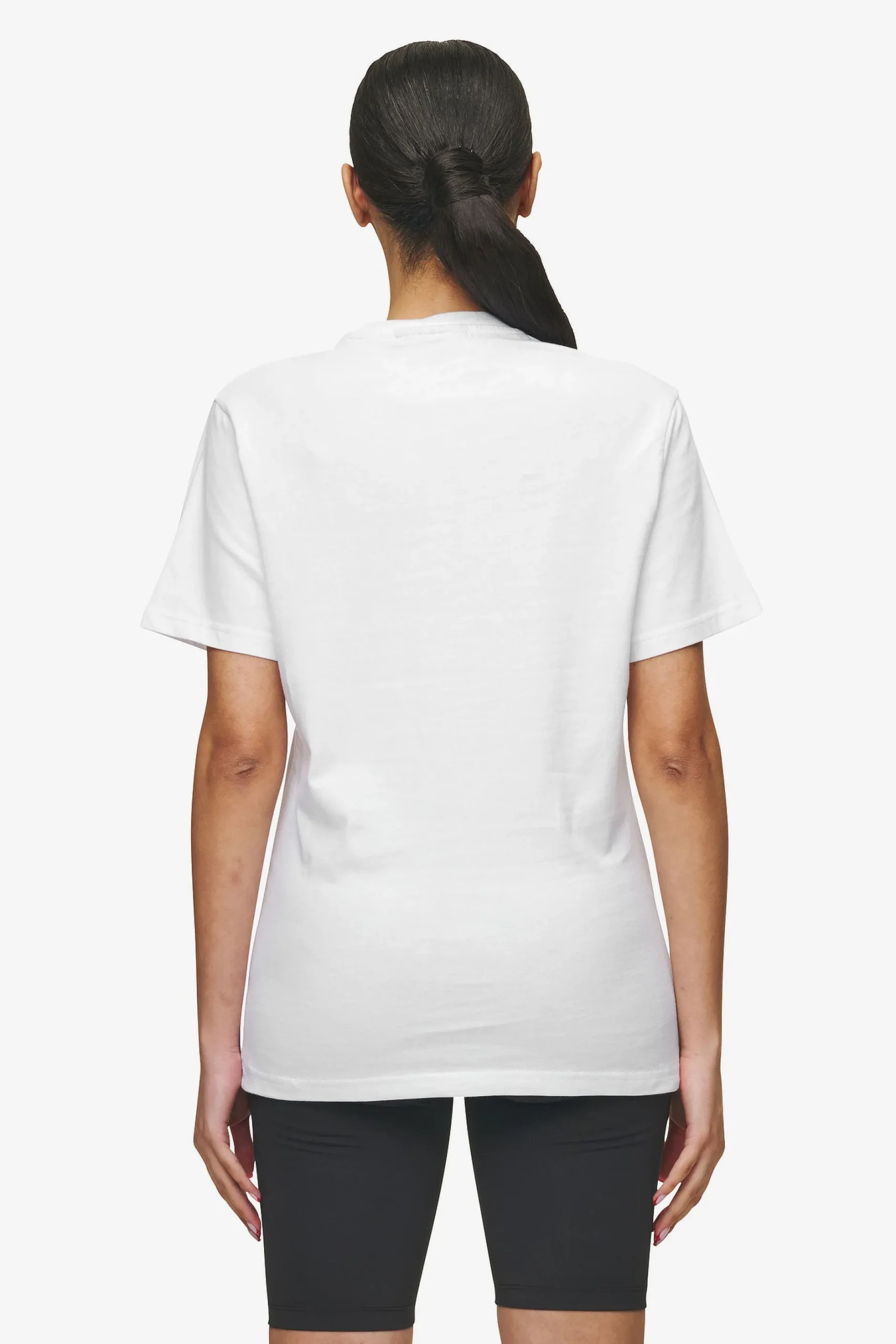 Pegador Tees|Logo Slim Tee White Sky Blue