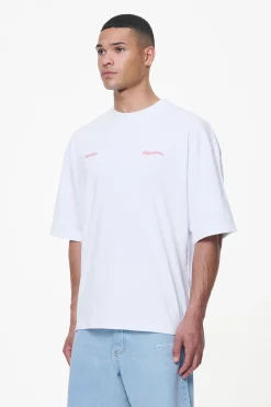 Pegador Tees|Lorna Boxy Tee White