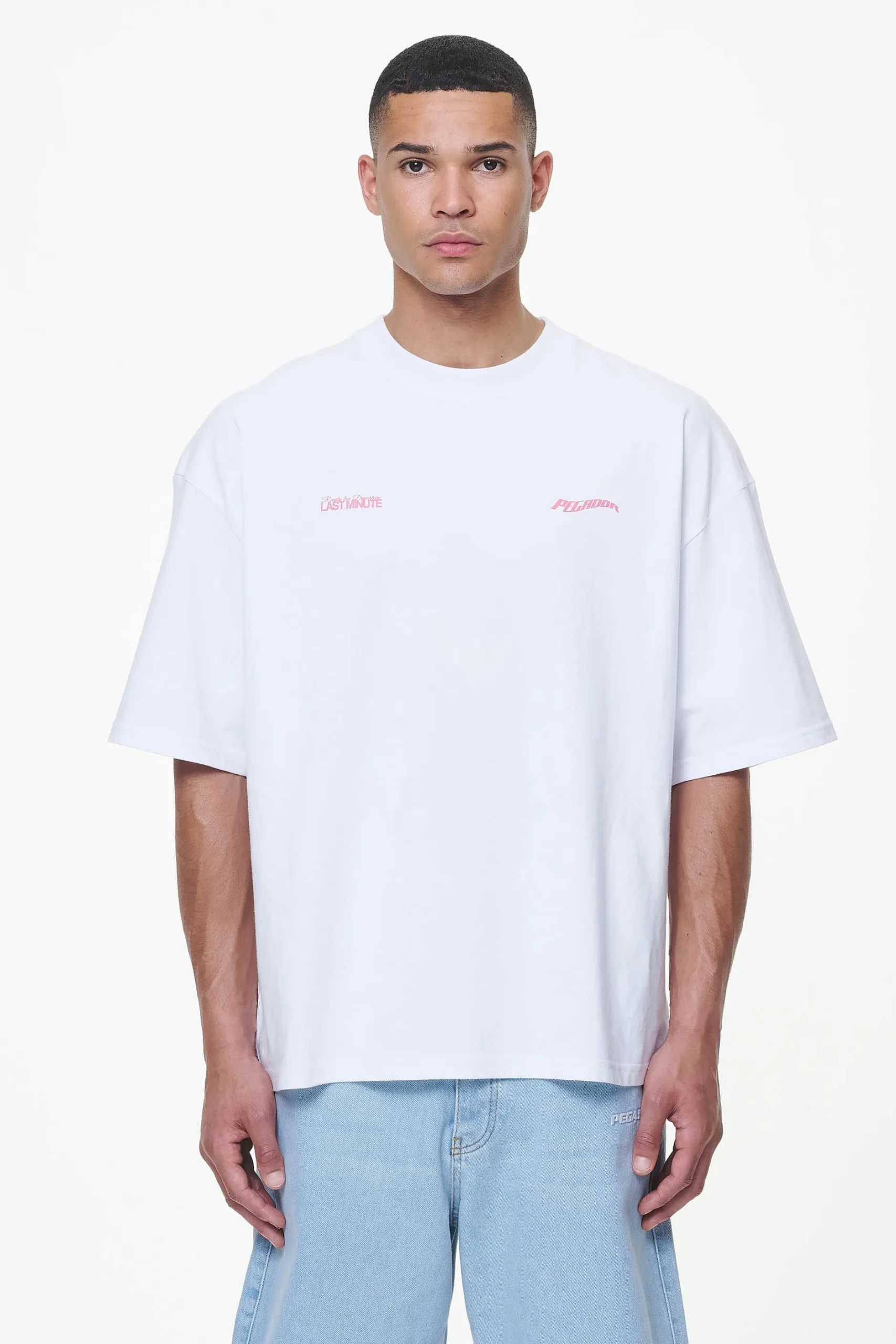 Pegador Tees|Lorna Boxy Tee White