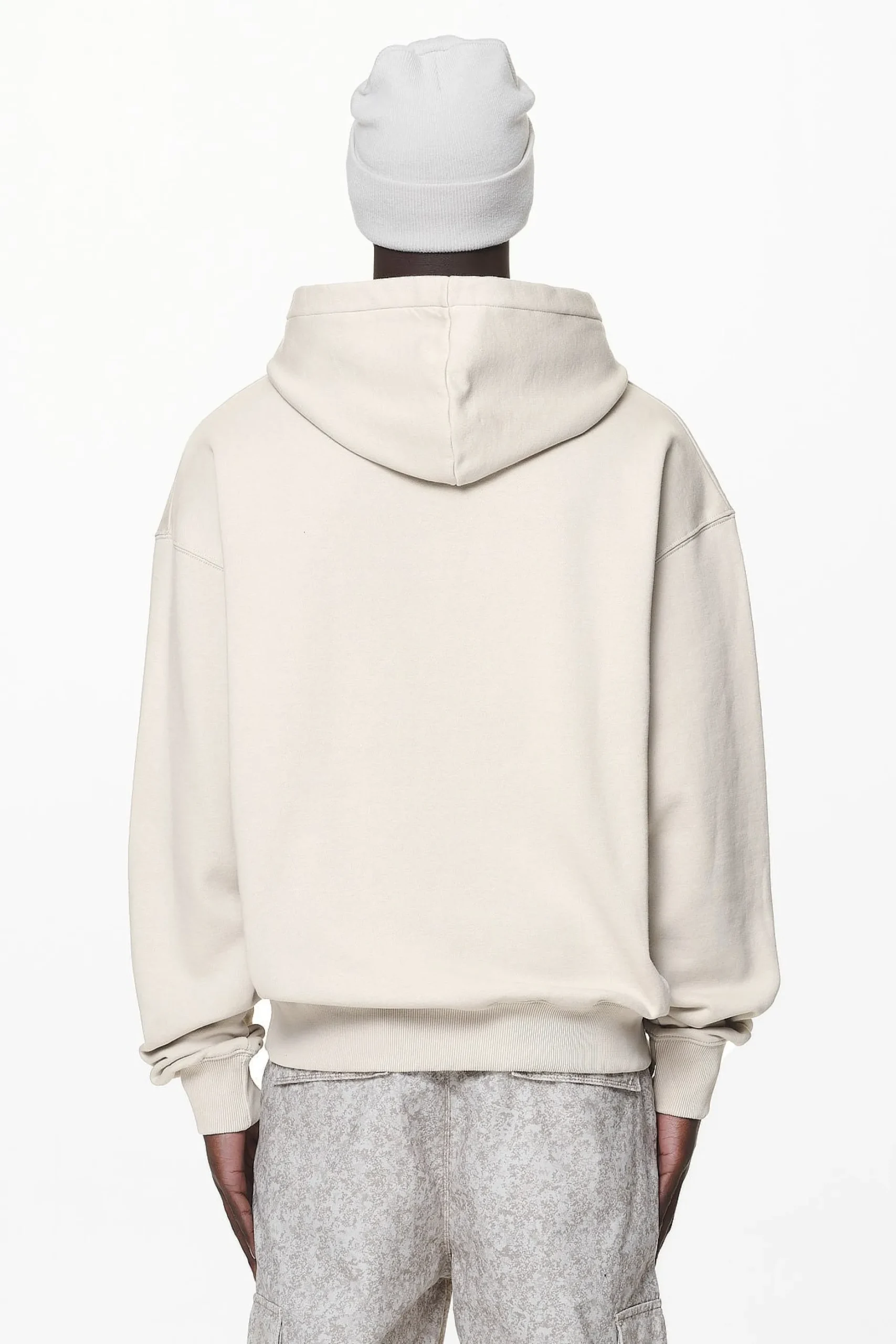 Pegador Hoodies|Manor Oversized Hoodie Washed Dust Cream