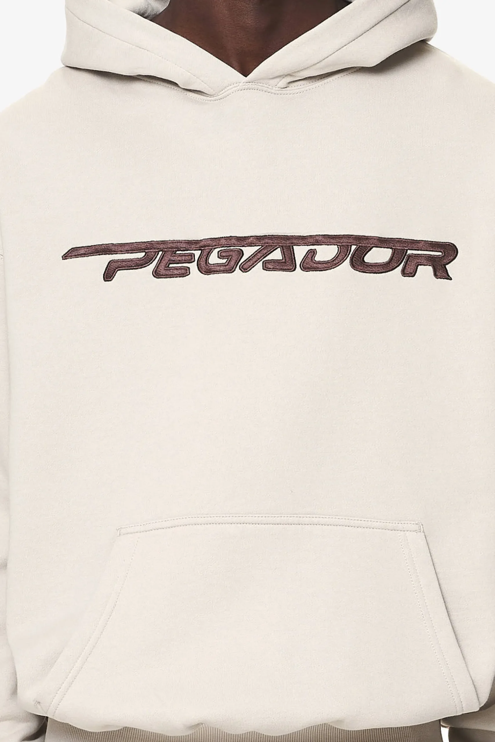 Pegador Hoodies|Manor Oversized Hoodie Washed Dust Cream
