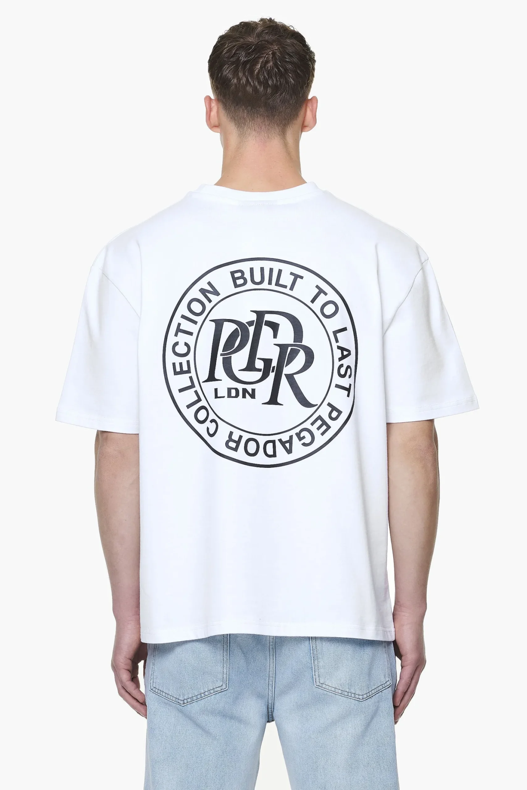 Pegador Tees|Marcer Oversized Tee White