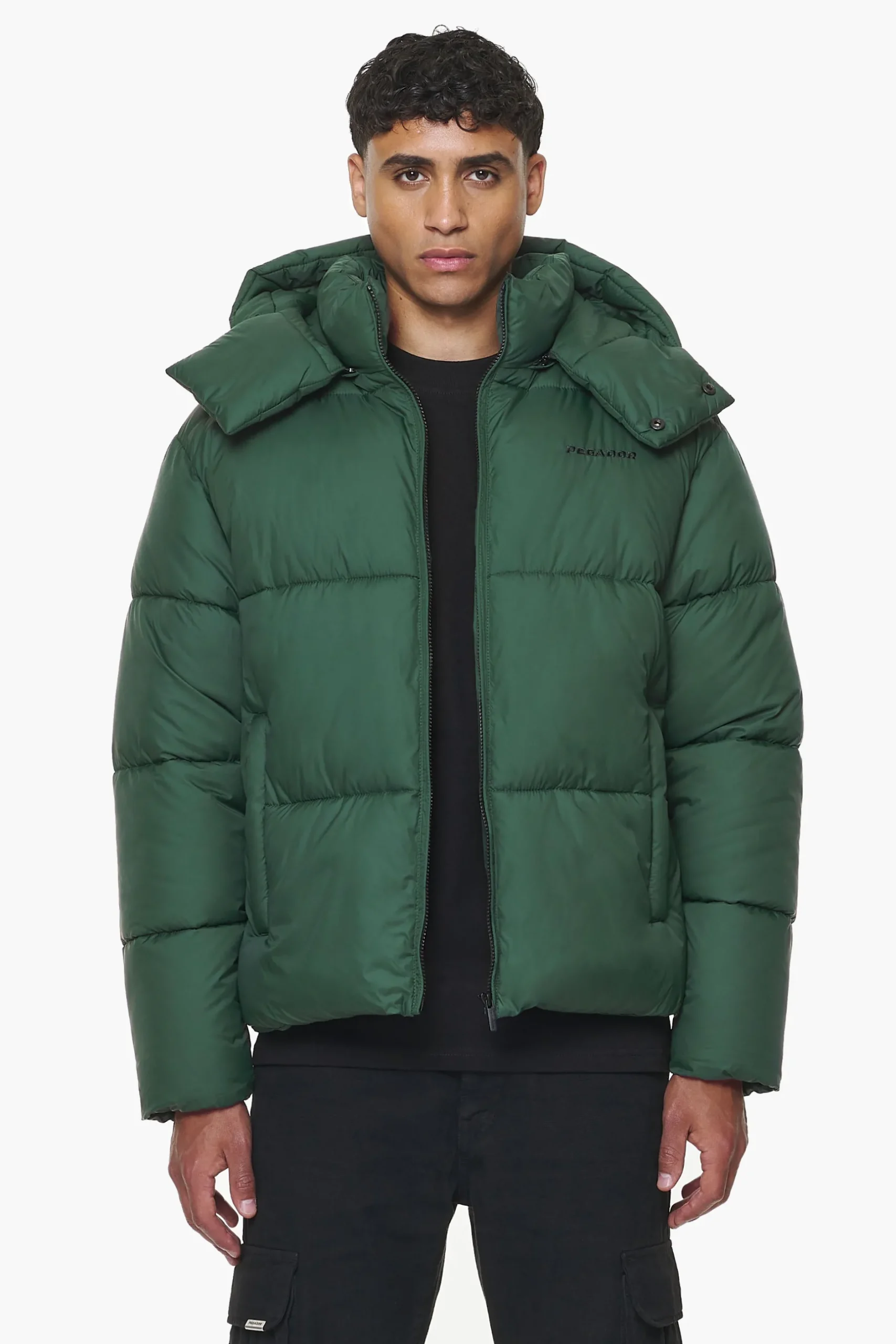 Pegador Jackets|Margo Puffer Jacket British Green